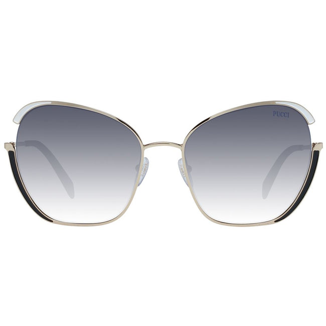 Emilio Pucci Gold Women Sunglass Emilio Pucci
