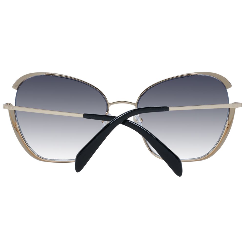 Emilio Pucci Gold Women Sunglass Emilio Pucci
