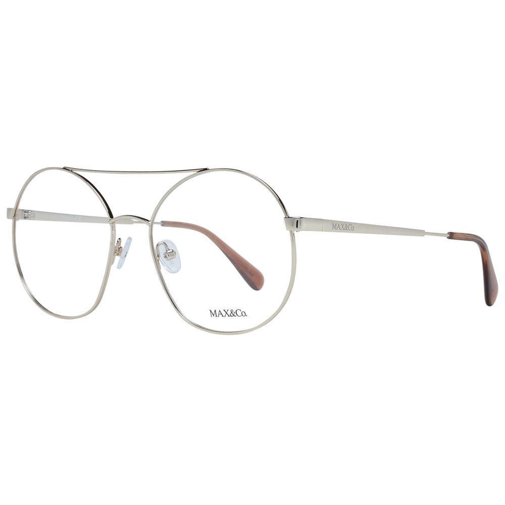 Max & Co Gold Women Glasses Frame Max & Co