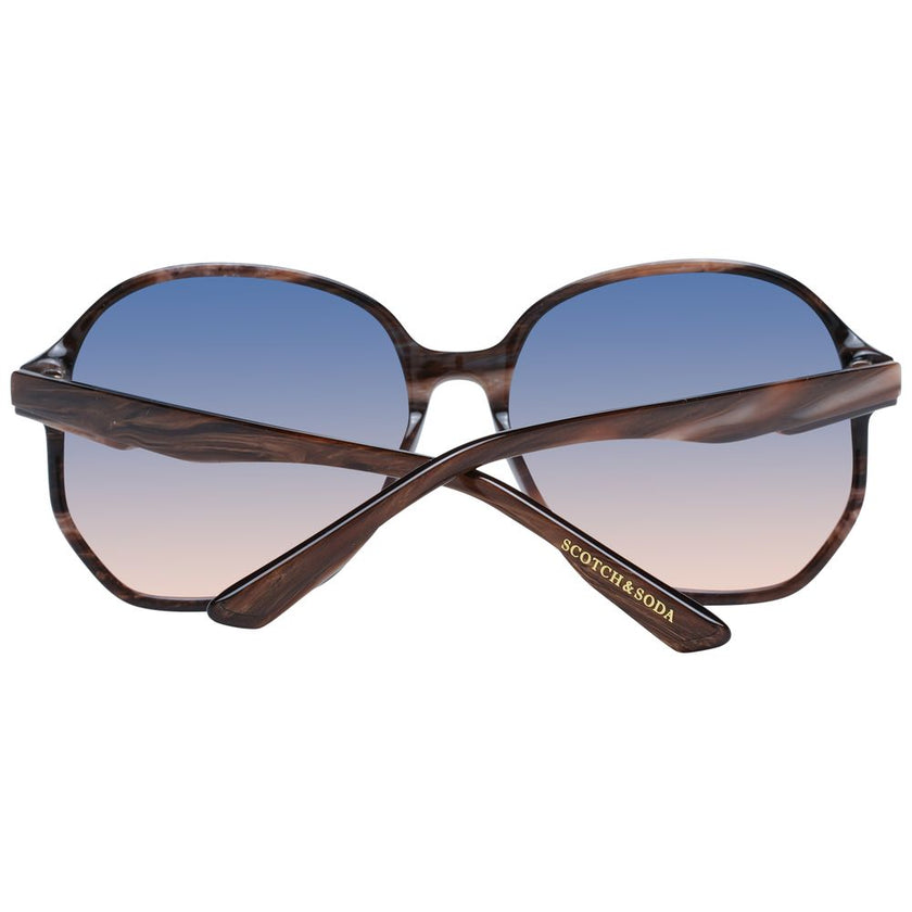 Scotch & Soda Brown Acetate Sunglasses Scotch & Soda