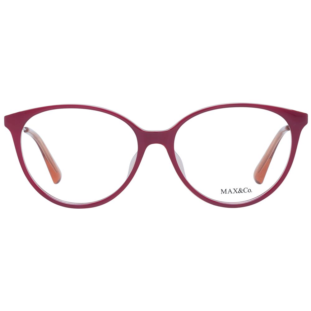 Max & Co Burgundy Women Glasses Frame Max & Co