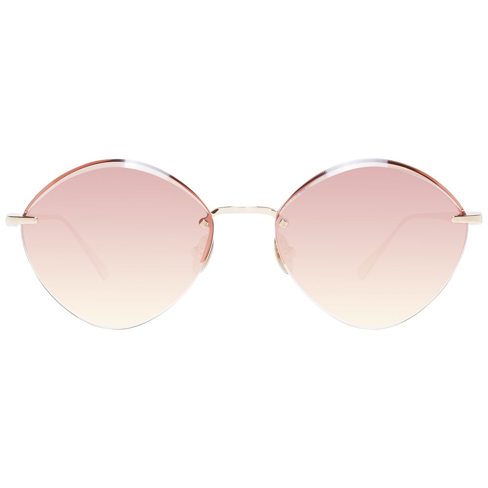 Scotch & Soda Gold Women Sunglass Scotch & Soda