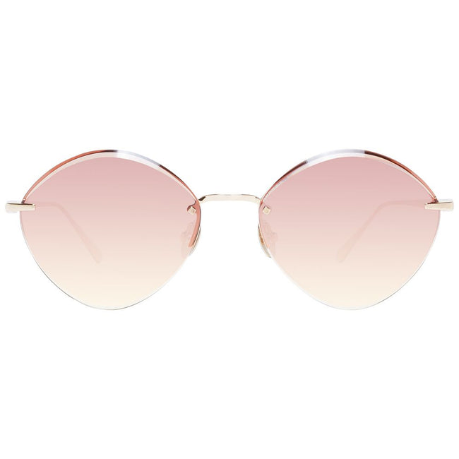 Scotch & Soda Gold Women Sunglass Scotch & Soda
