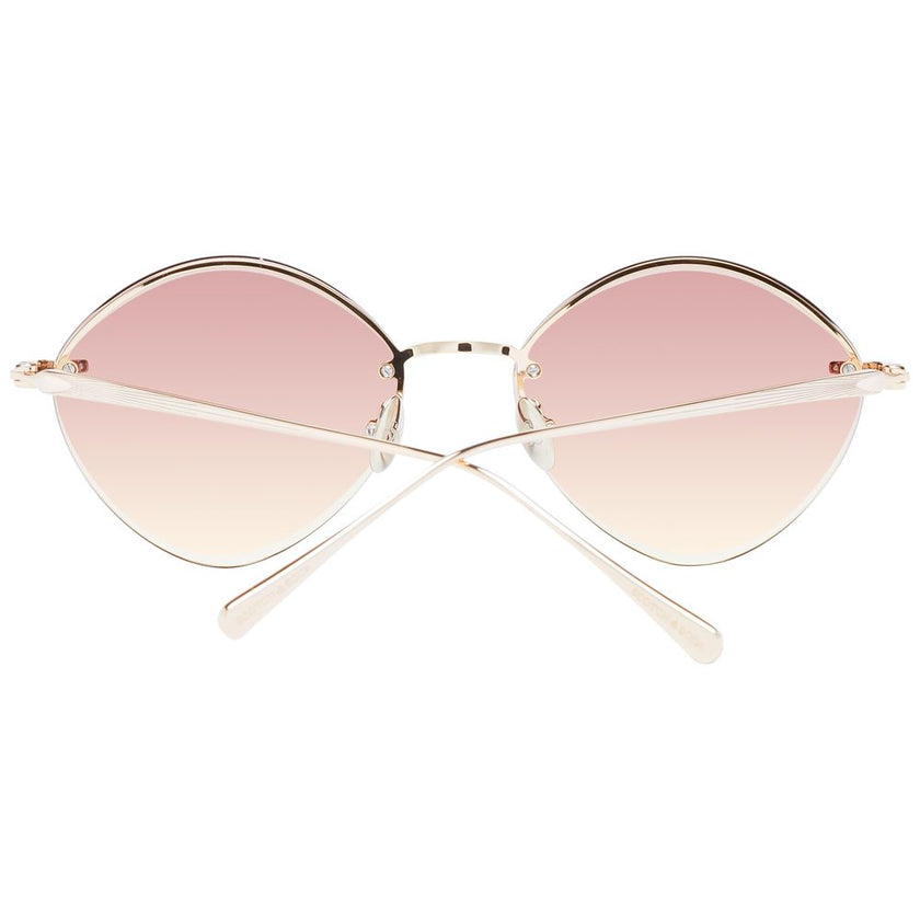 Scotch & Soda Gold Stainless Steel Sunglasses Scotch & Soda