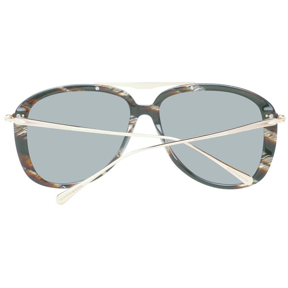 Scotch & Soda Black Men Sunglass Scotch & Soda
