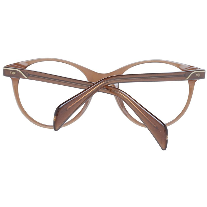 Maje Brown Plastic Glasses (Frames) Maje