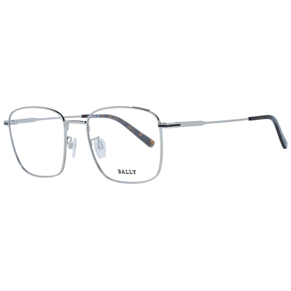 Bally Silver Men Glasses Frame Bally