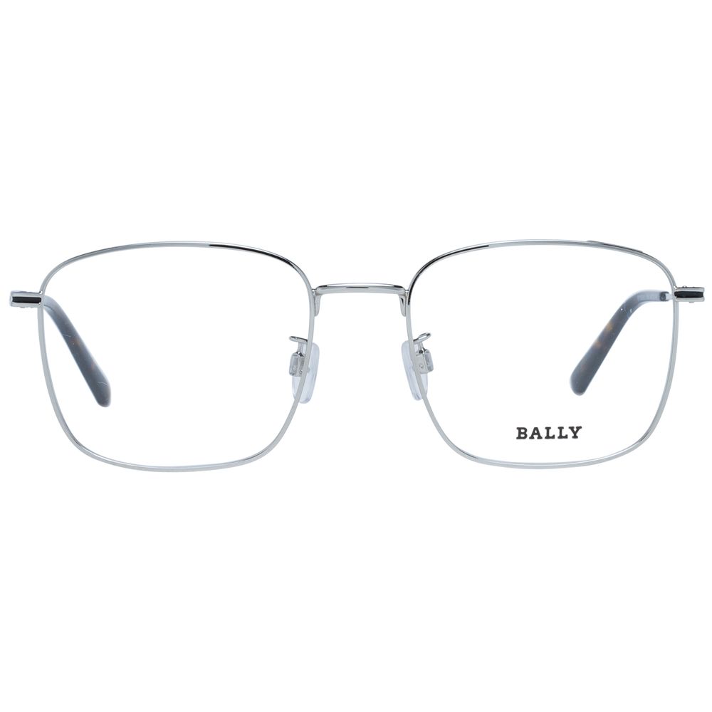 Bally Silver Men Glasses Frame Bally