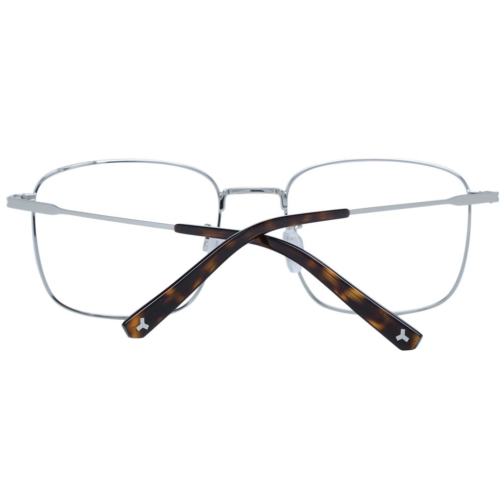 Bally Silver Men Glasses Frame Bally