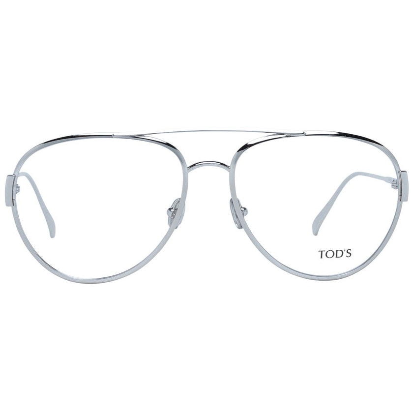 Tod's Silver Metal Glasses (Frames) Tod's