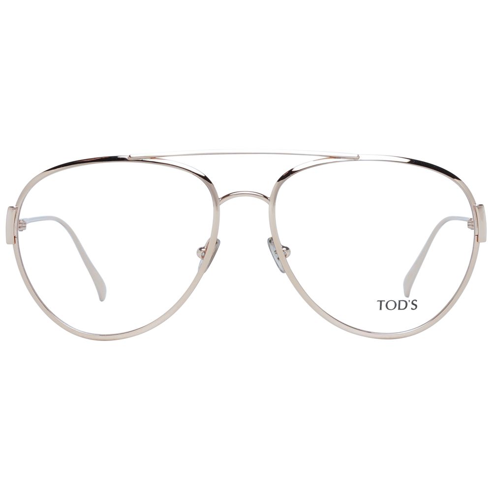 Tod's Gold Women Glasses Frame Tod's