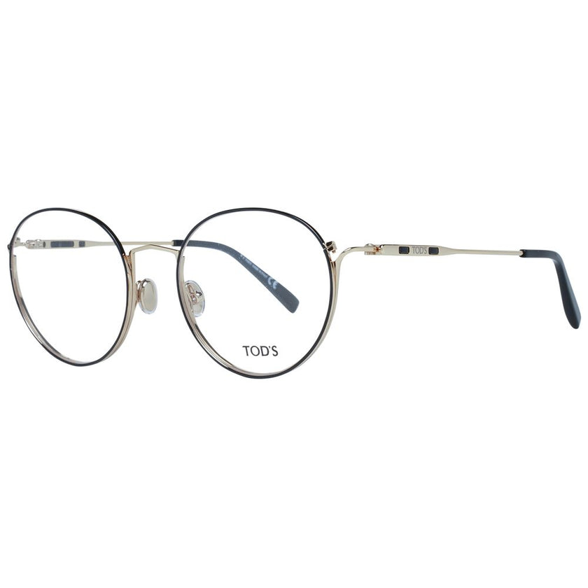 Tod's Black Metal Glasses (Frames) Tod's