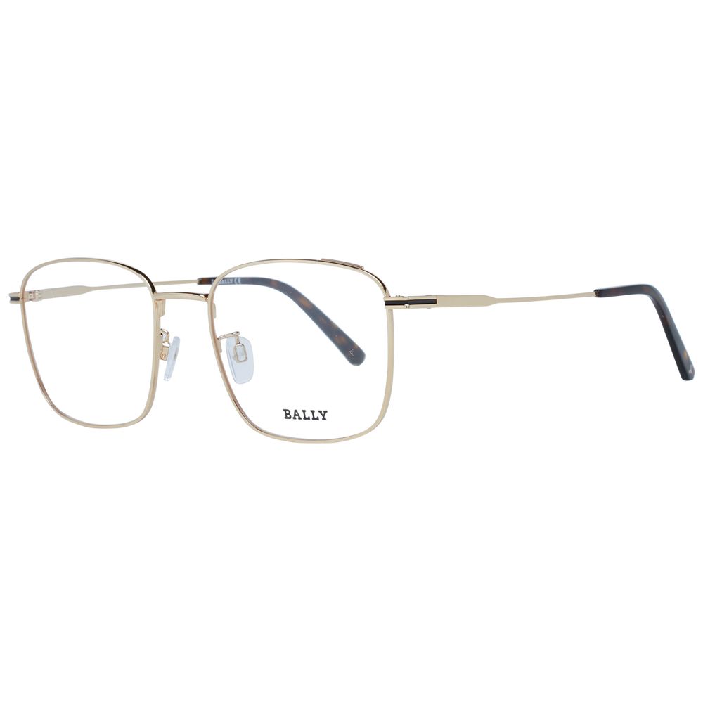 Bally Gold Men Glasses Frame Bally