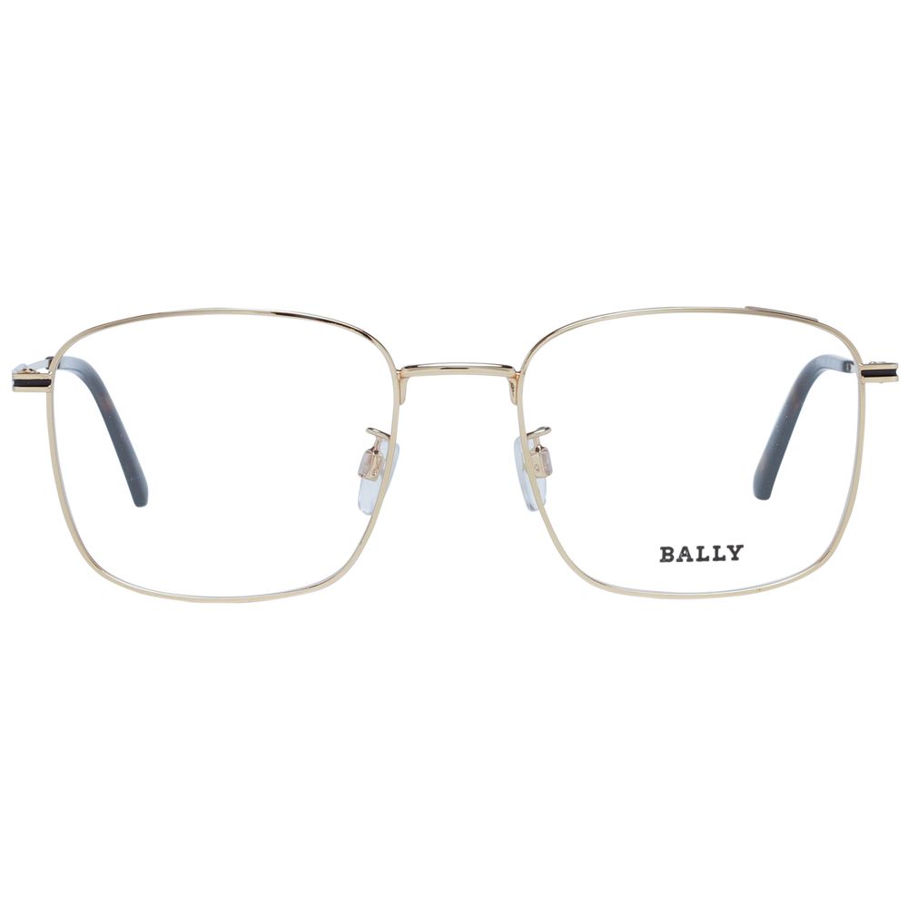 Bally Gold Men Glasses Frame Bally