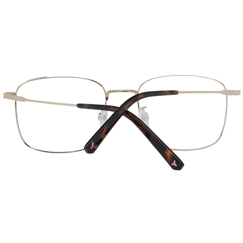 Bally Gold Men Glasses Frame Bally