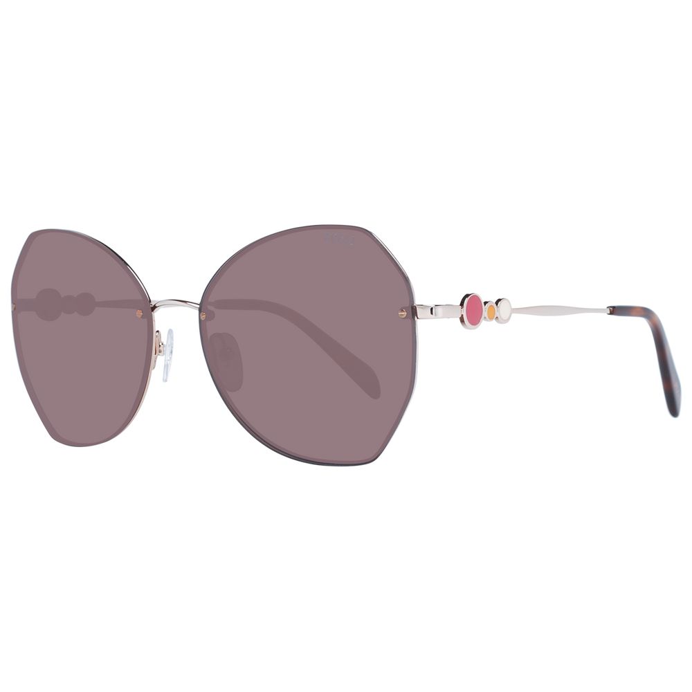 Emilio Pucci Rose Gold Women Sunglass Emilio Pucci