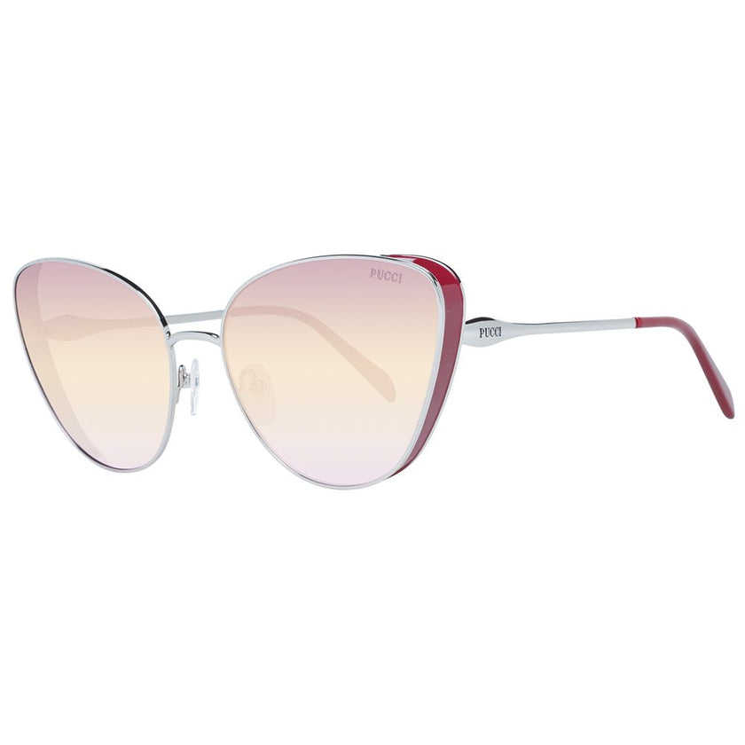 Emilio Pucci Silver Metal Sunglasses Emilio Pucci