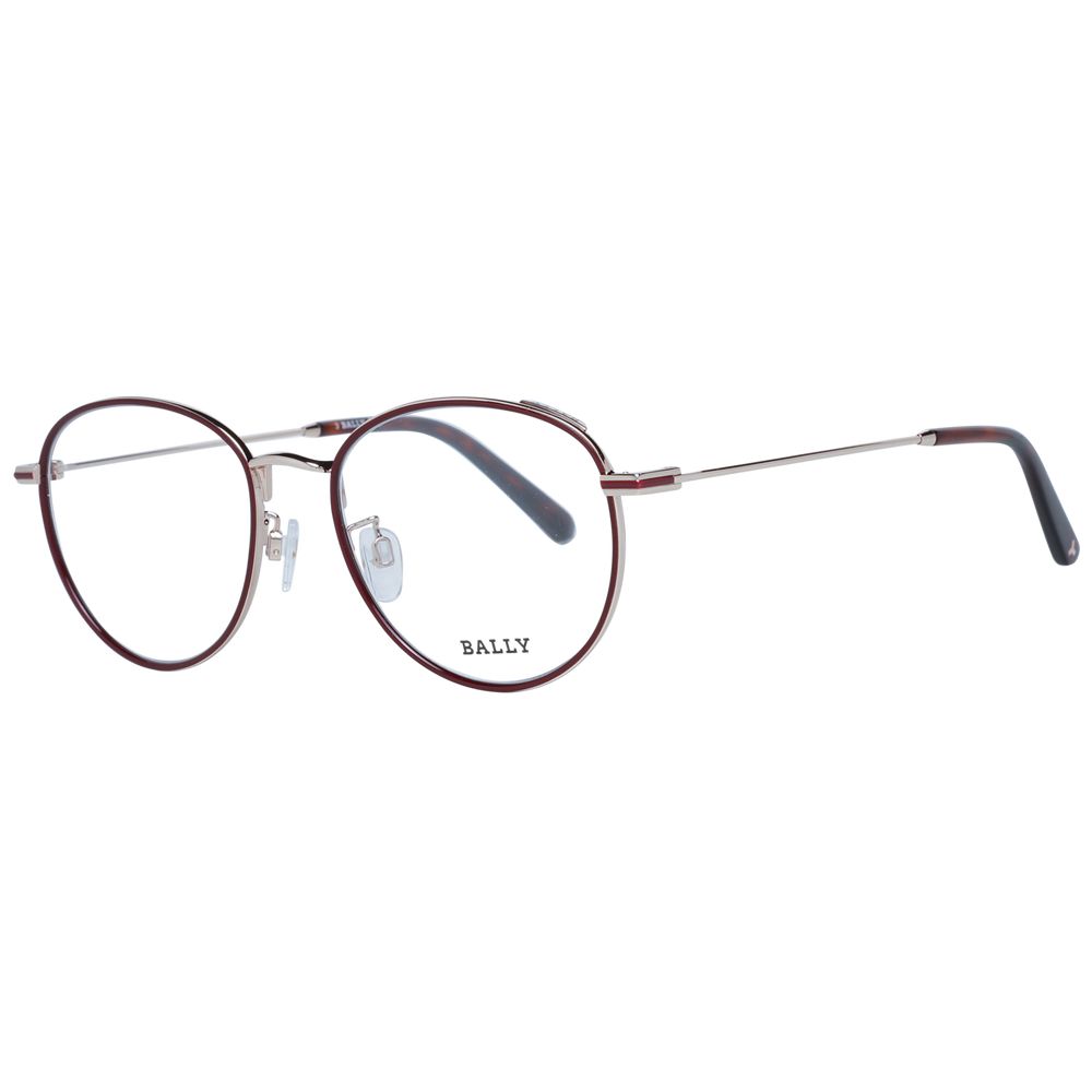 Bally Burgundy Unisex Glasses Frame Bally