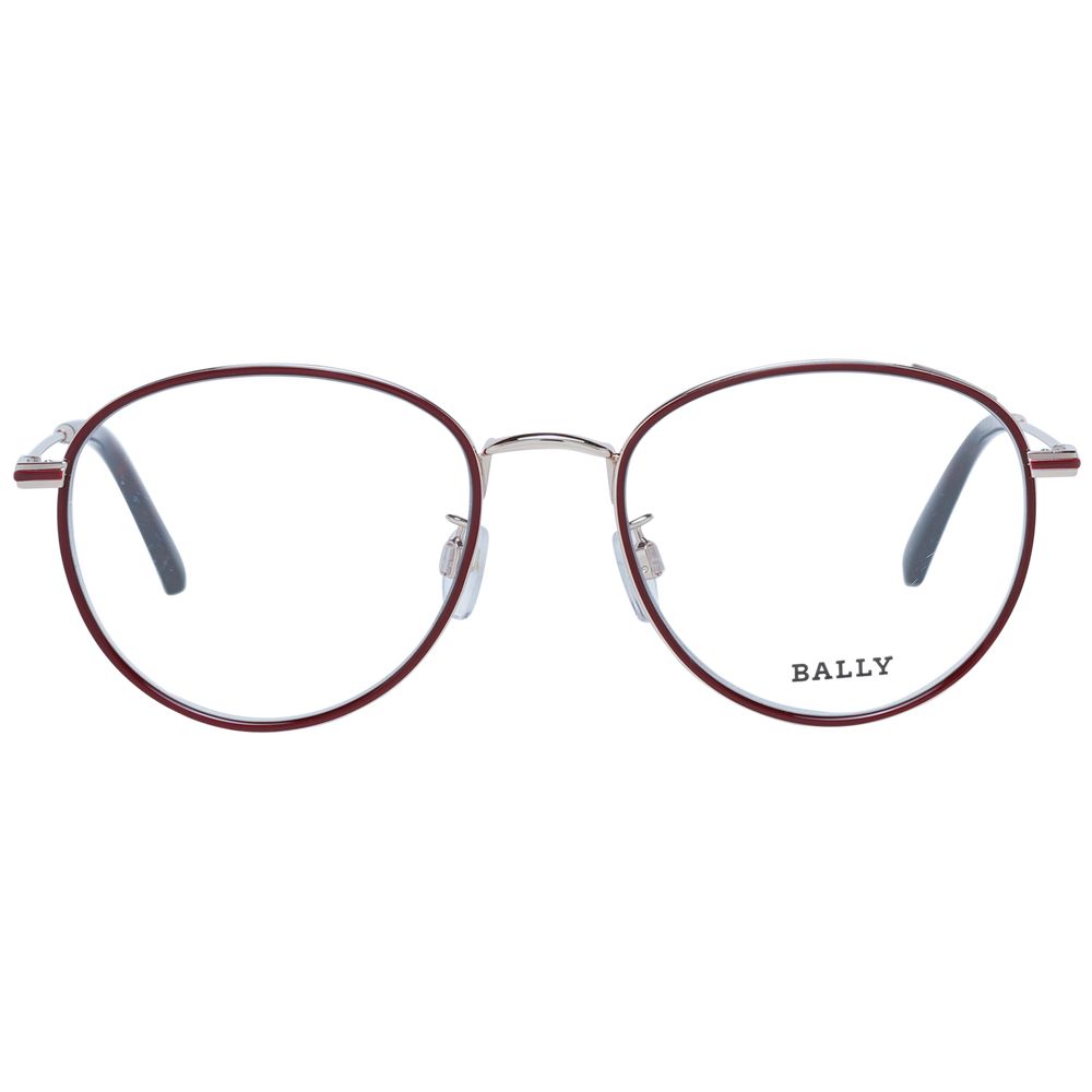 Bally Burgundy Unisex Glasses Frame Bally