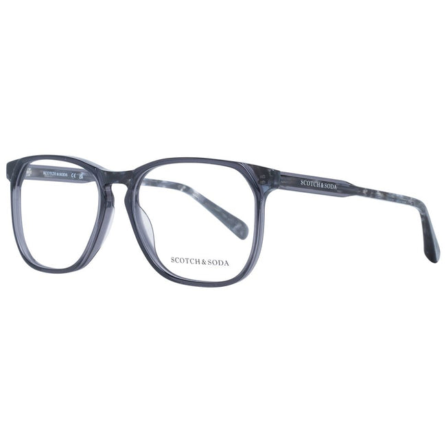 Scotch & Soda Black Men Glasses Frame Scotch & Soda