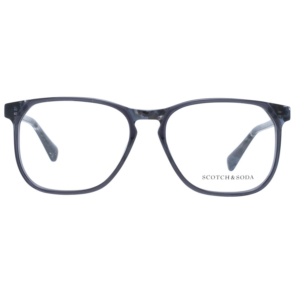 Scotch & Soda Black Men Glasses Frame Scotch & Soda