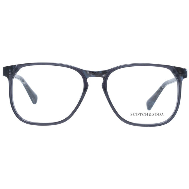 Scotch & Soda Black Men Glasses Frame Scotch & Soda