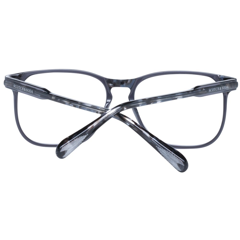 Scotch & Soda Black Men Glasses Frame Scotch & Soda