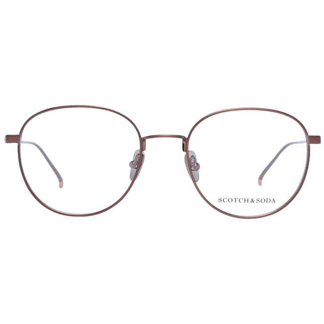 Scotch & Soda Brown Men Glasses Frame Scotch & Soda