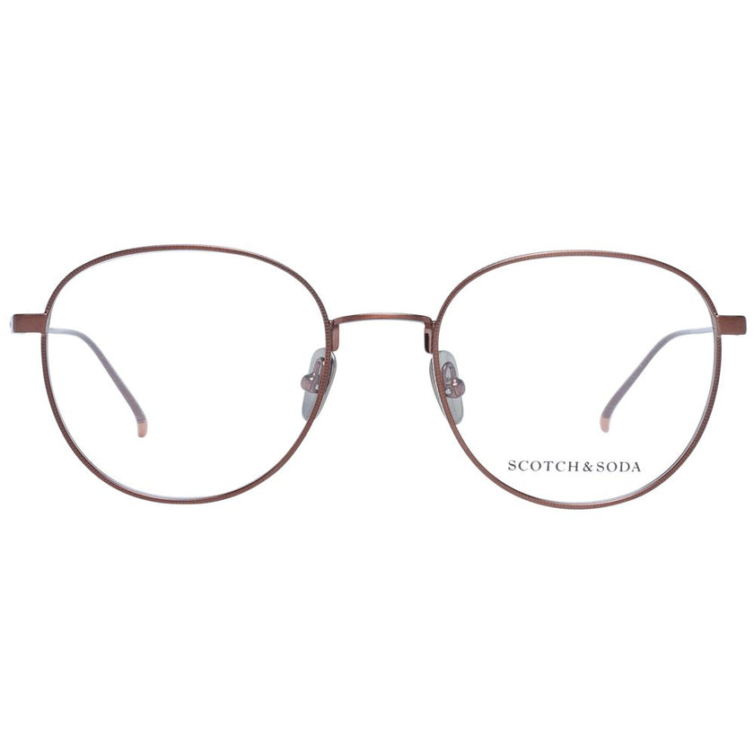 Scotch & Soda Brown Metal Glasses (Frames) Scotch & Soda
