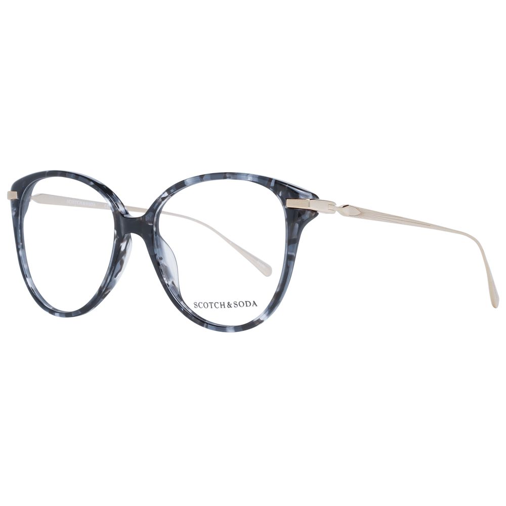 Scotch & Soda Black Women Glasses Frame Scotch & Soda