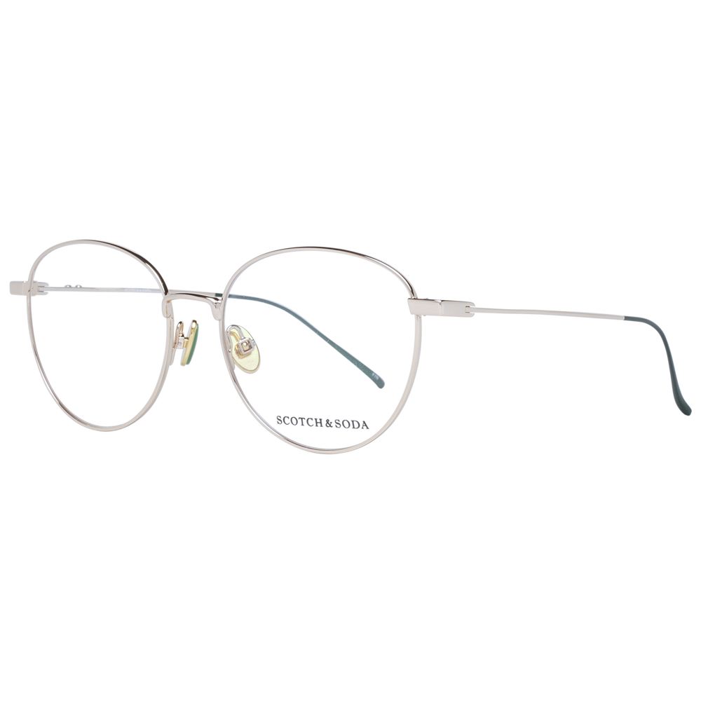 Scotch & Soda Gold Women Glasses Frame Scotch & Soda
