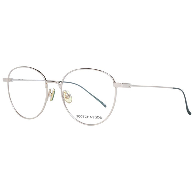 Scotch & Soda Gold Women Glasses Frame Scotch & Soda