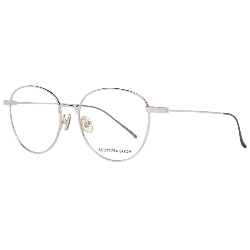 Scotch & Soda Gold Metal Glasses (Frames) Scotch & Soda