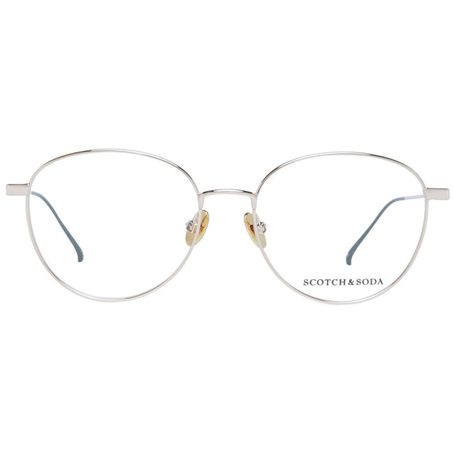 Scotch & Soda Gold Women Glasses Frame Scotch & Soda