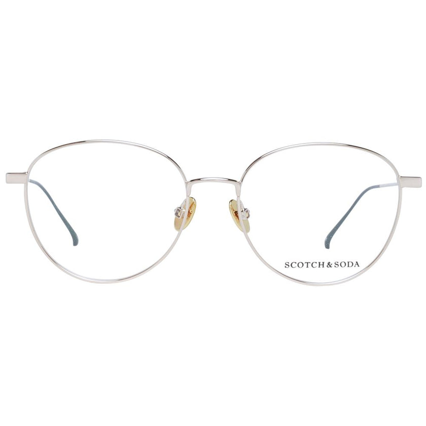 Scotch & Soda Gold Metal Glasses (Frames) Scotch & Soda