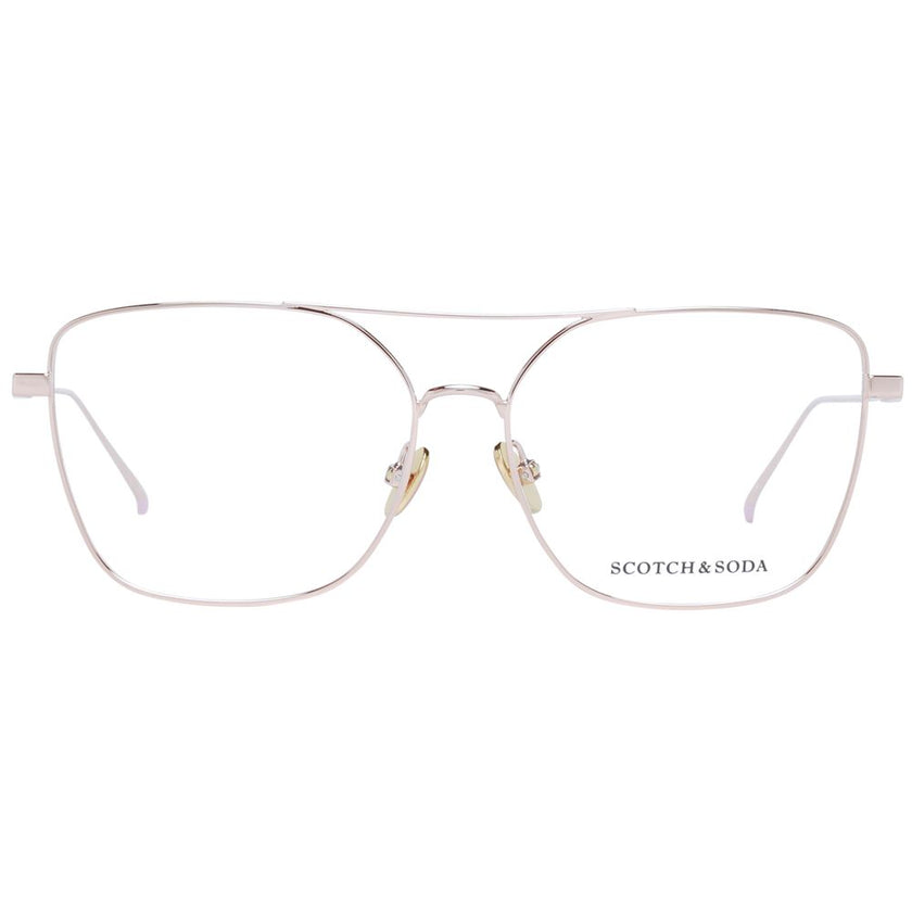 Scotch & Soda Gold Metal Glasses (Frames) Scotch & Soda