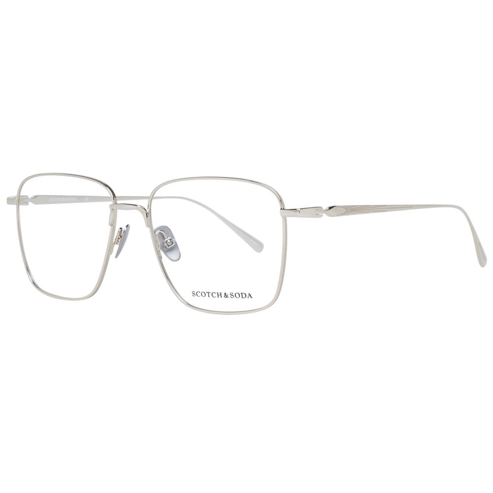 Scotch & Soda Gold Men Glasses Frame Scotch & Soda