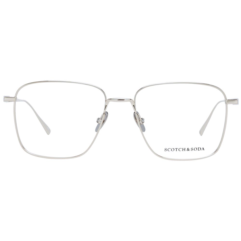 Scotch & Soda Gold Men Glasses Frame Scotch & Soda