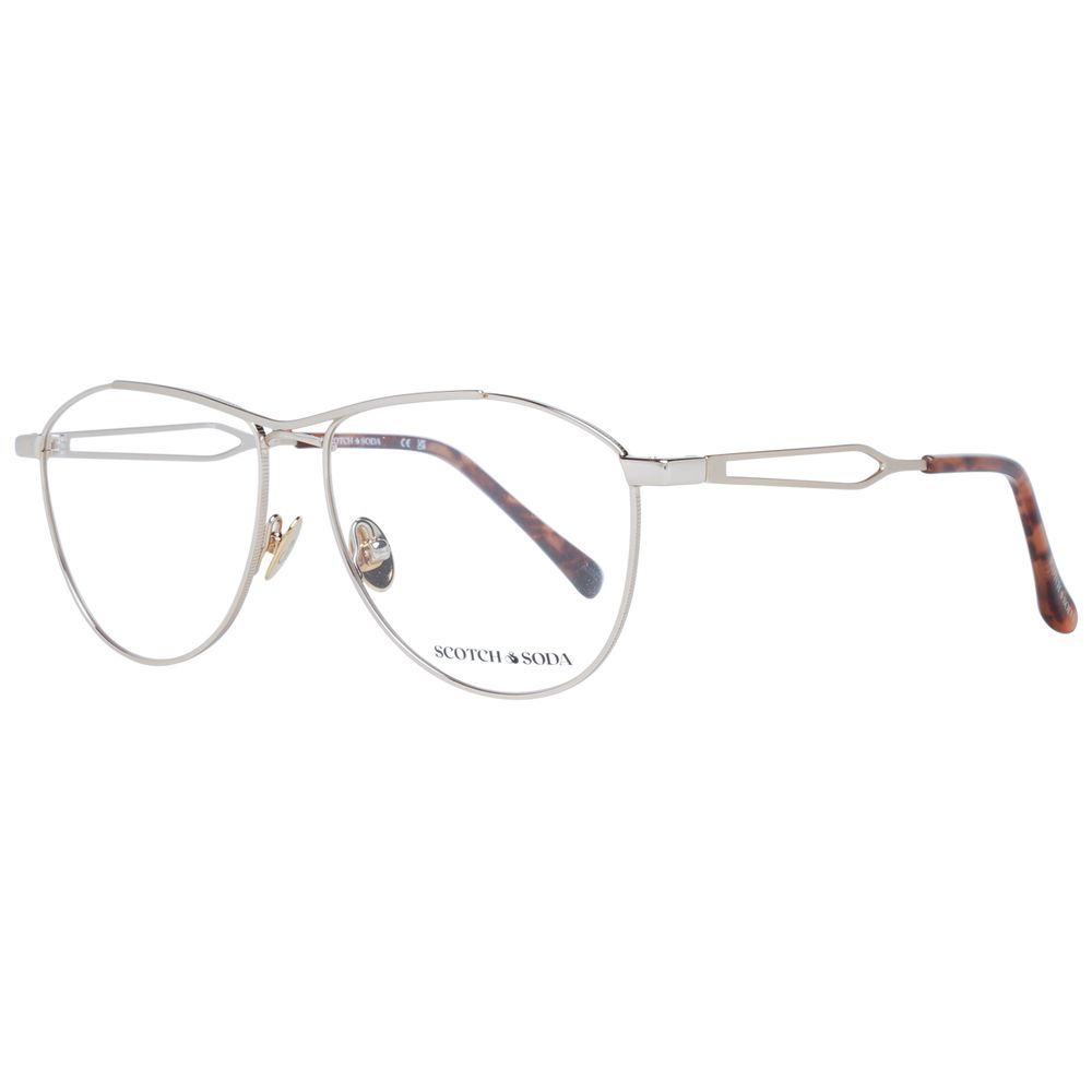 Scotch & Soda Gold Men Glasses Frame Scotch & Soda