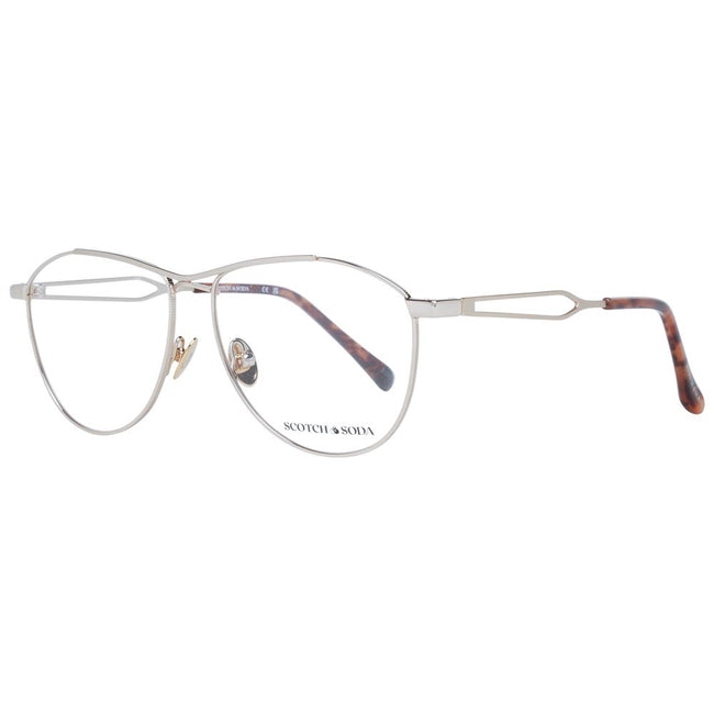 Scotch & Soda Gold Men Glasses Frame Scotch & Soda