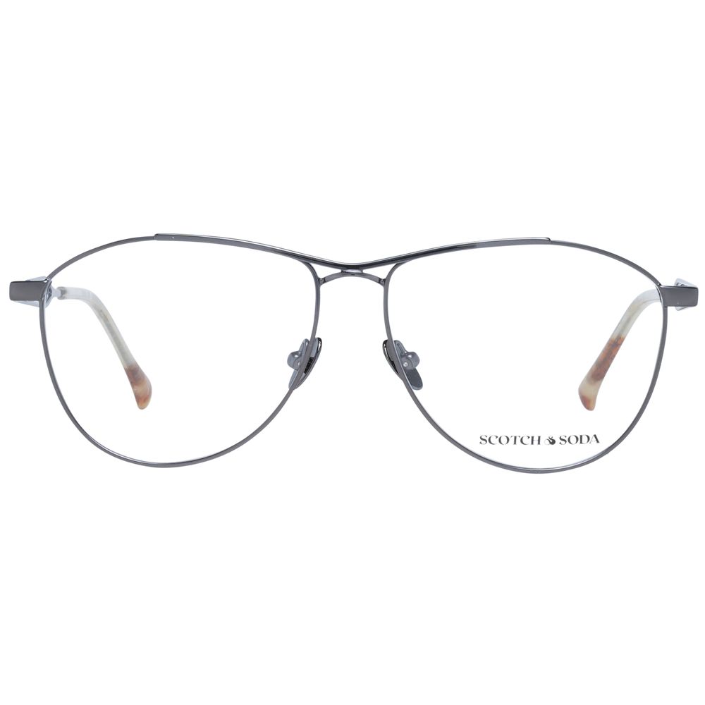 Scotch & Soda Gray Men Glasses Frame Scotch & Soda