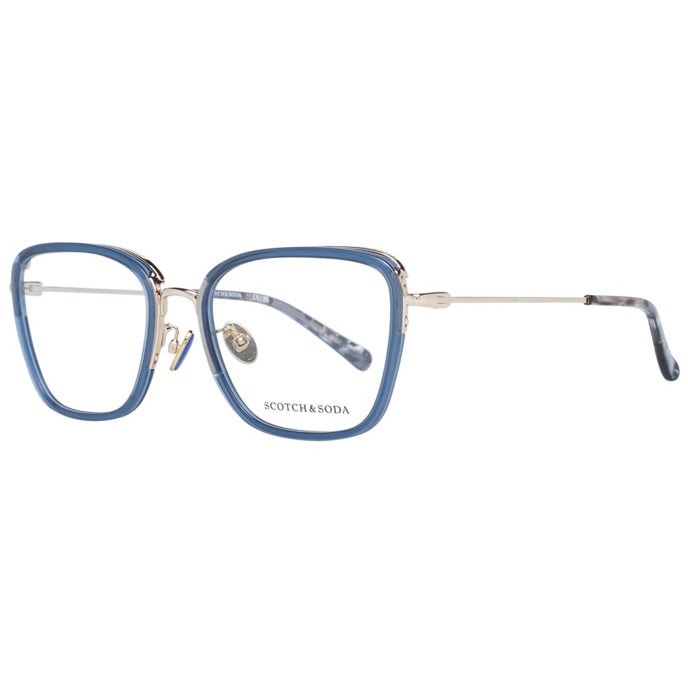 Scotch & Soda Blue Women Glasses Frame Scotch & Soda