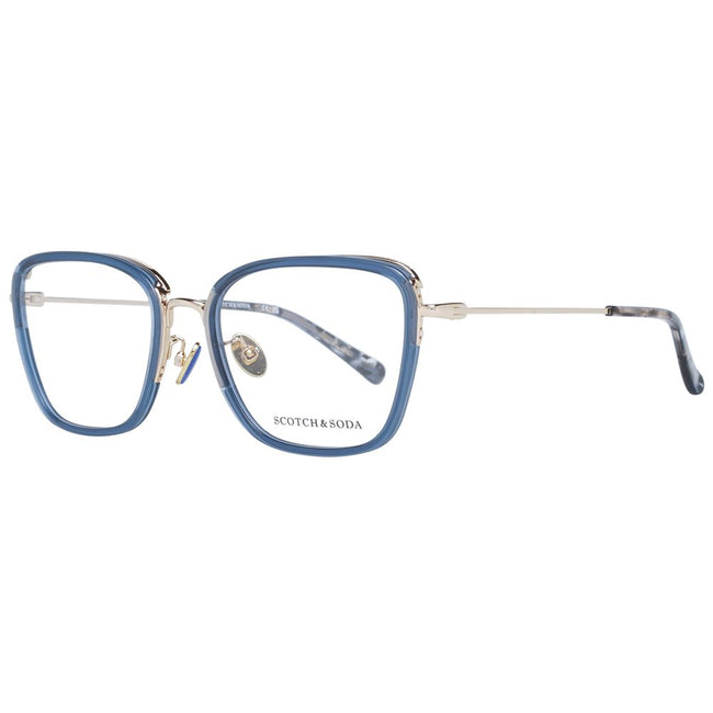 Scotch & Soda Blue Women Glasses Frame Scotch & Soda