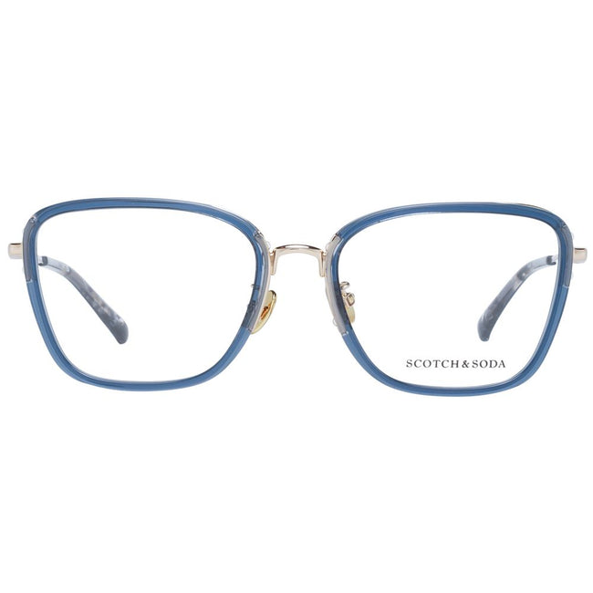 Scotch & Soda Blue Women Glasses Frame Scotch & Soda