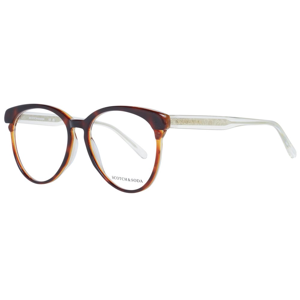 Scotch & Soda Brown Women Glasses Frame Scotch & Soda