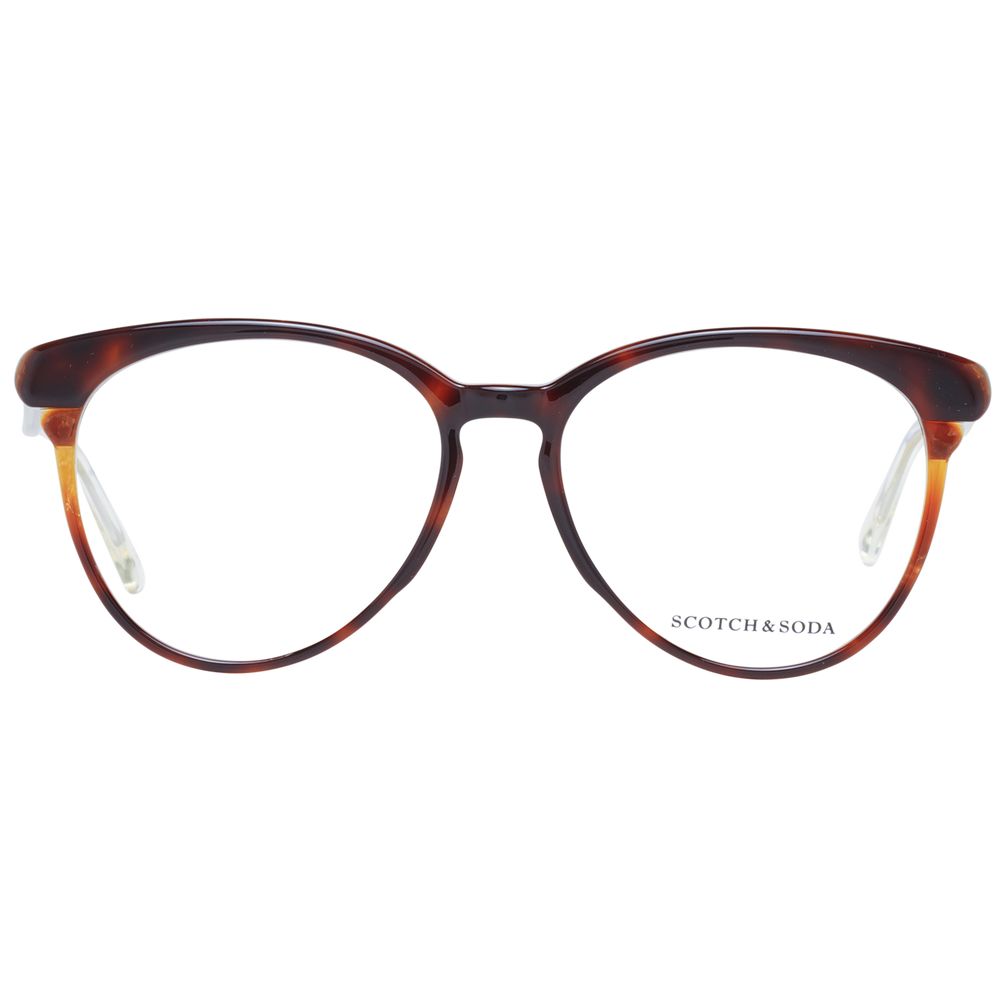 Scotch & Soda Brown Women Glasses Frame Scotch & Soda