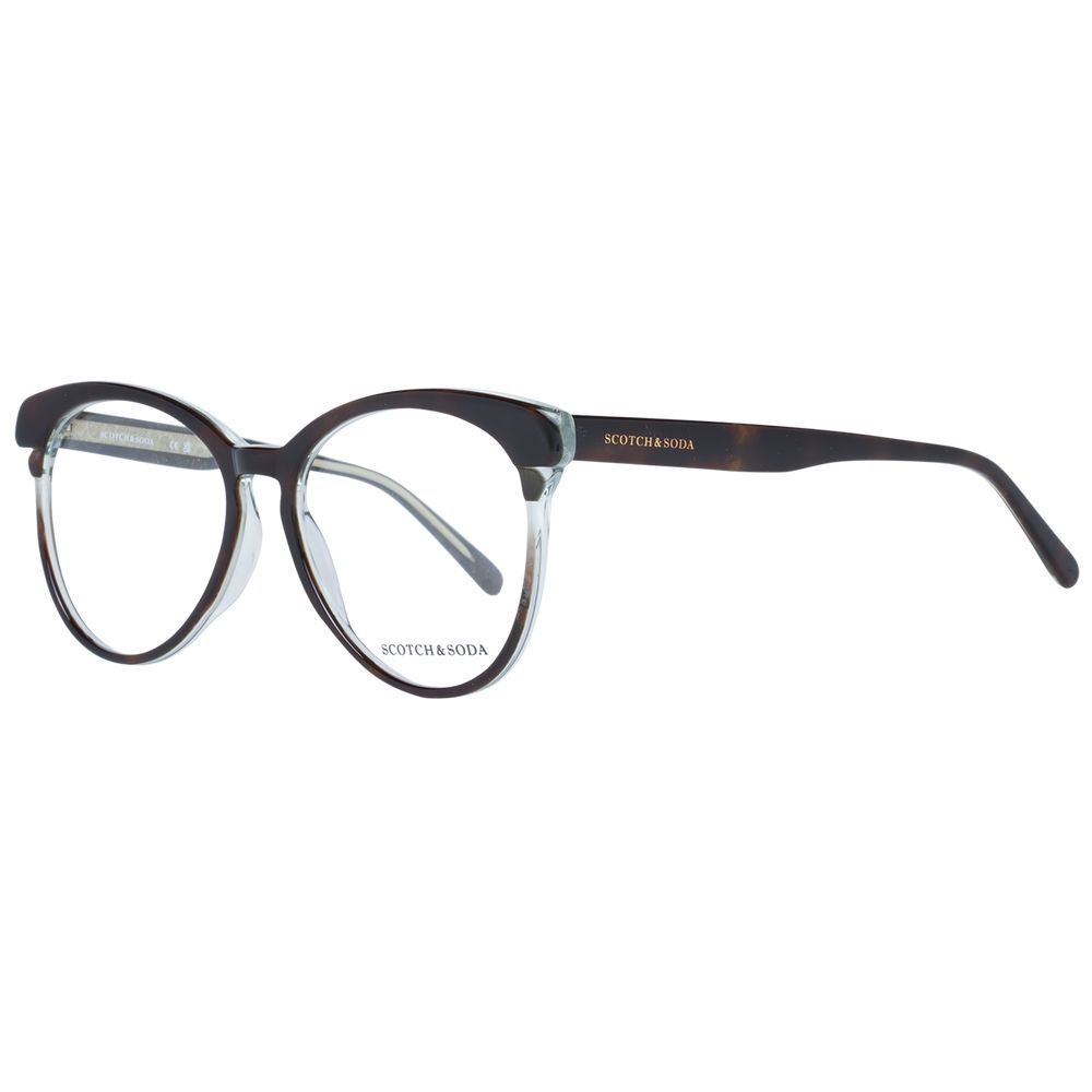 Scotch & Soda Brown Women Glasses Frame Scotch & Soda