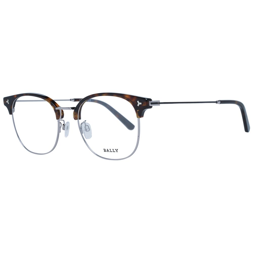 Bally Brown Men Glasses Frame Bally