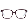 Bally Burgundy Women Glasses Frame Bally