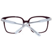 Bally Burgundy Women Glasses Frame Bally